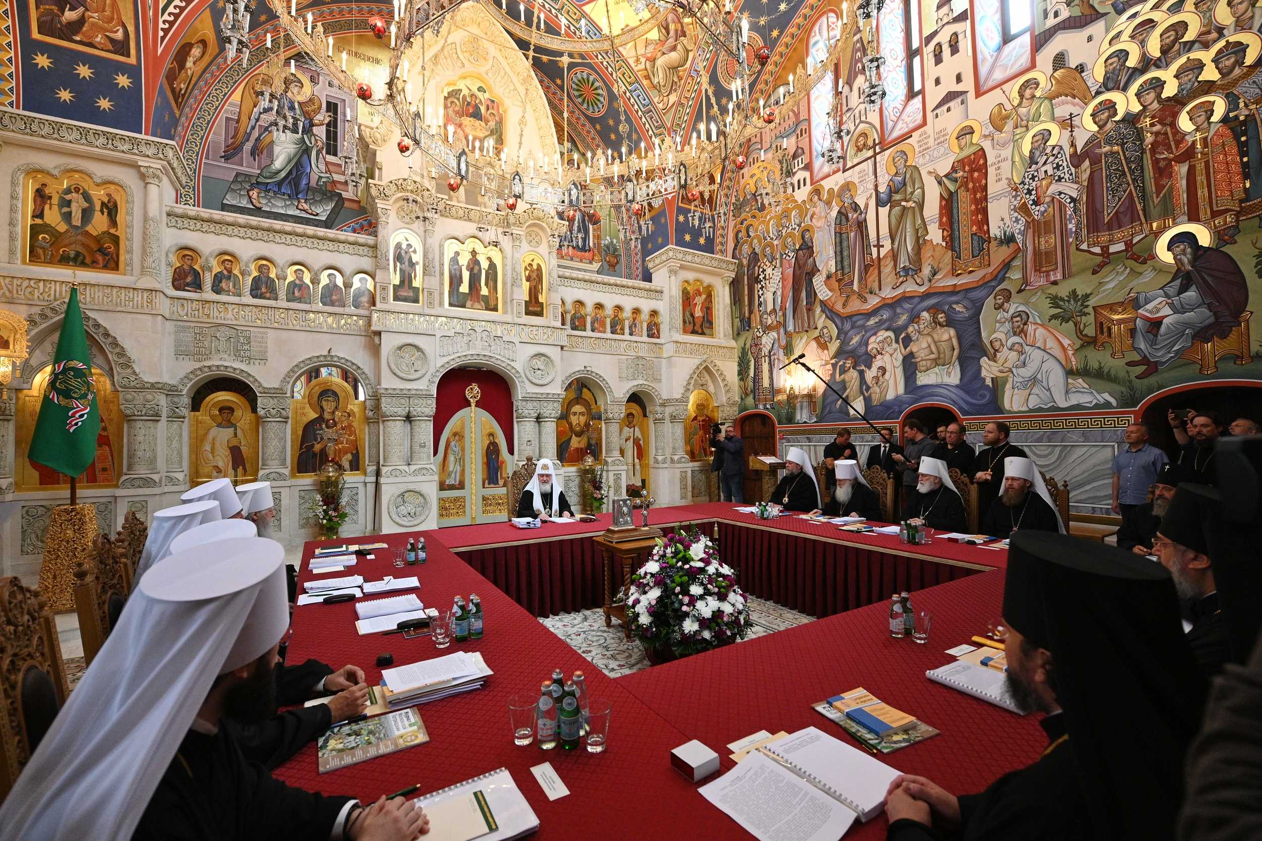 Заседание Св. Синода РПЦ на Валааме