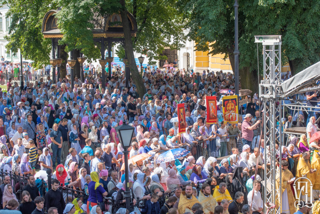 Торжества в Киеве в день памяти святого князя Владимира