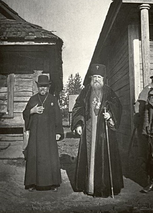 Высокопреосвященный Тихон (Беллавин), архиепископ Виленский и Литовский. Фото начала XX века