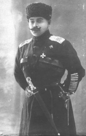 Белогвардейский генерал Николай Гаврилович Бабиев (1880-1920)
