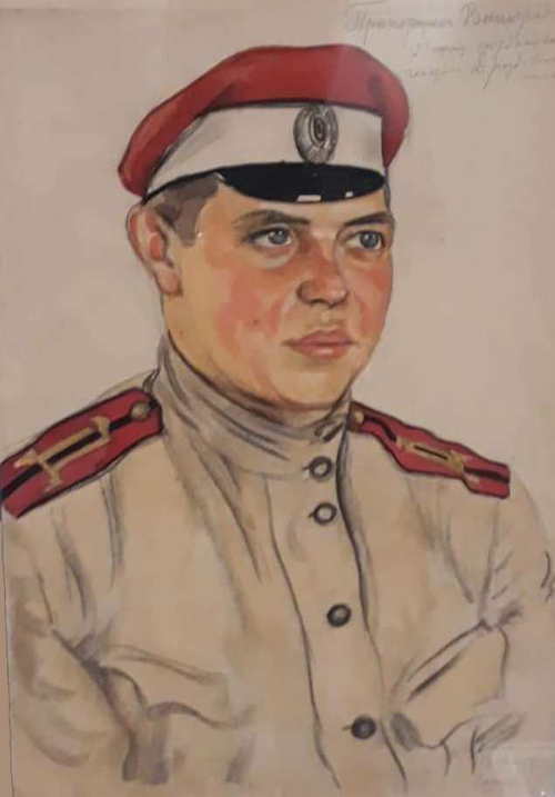 Дроздовец капитан И.В. Виноградов (1895-1981)