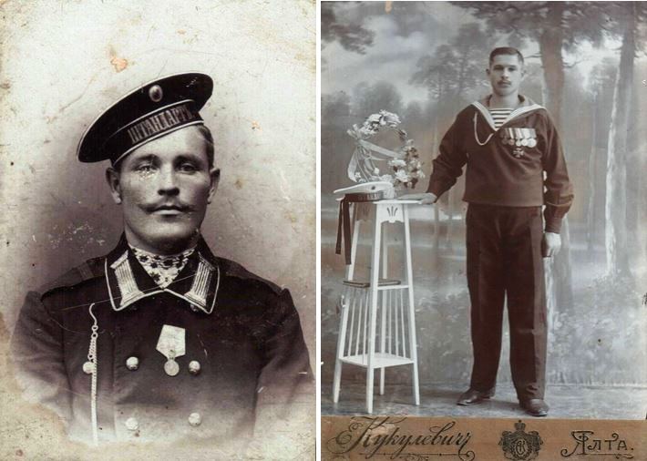 Иван Седнев (слева) и Климентий Нагорный  (справа)