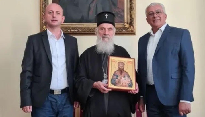 Патриарх Сербский Ириней принял лидеров черногорской оппозиции