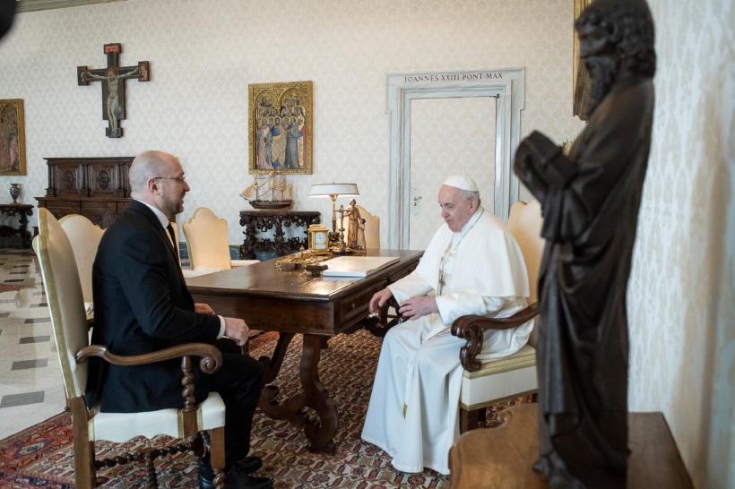Папа Римский Франциск принял премьера Украины Дениса Шмыгаля