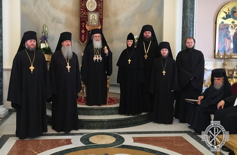 Представители Русской Православной Церкви приняли участие в праздновании тезоименитства Патриарха Иерусалимского Феофила