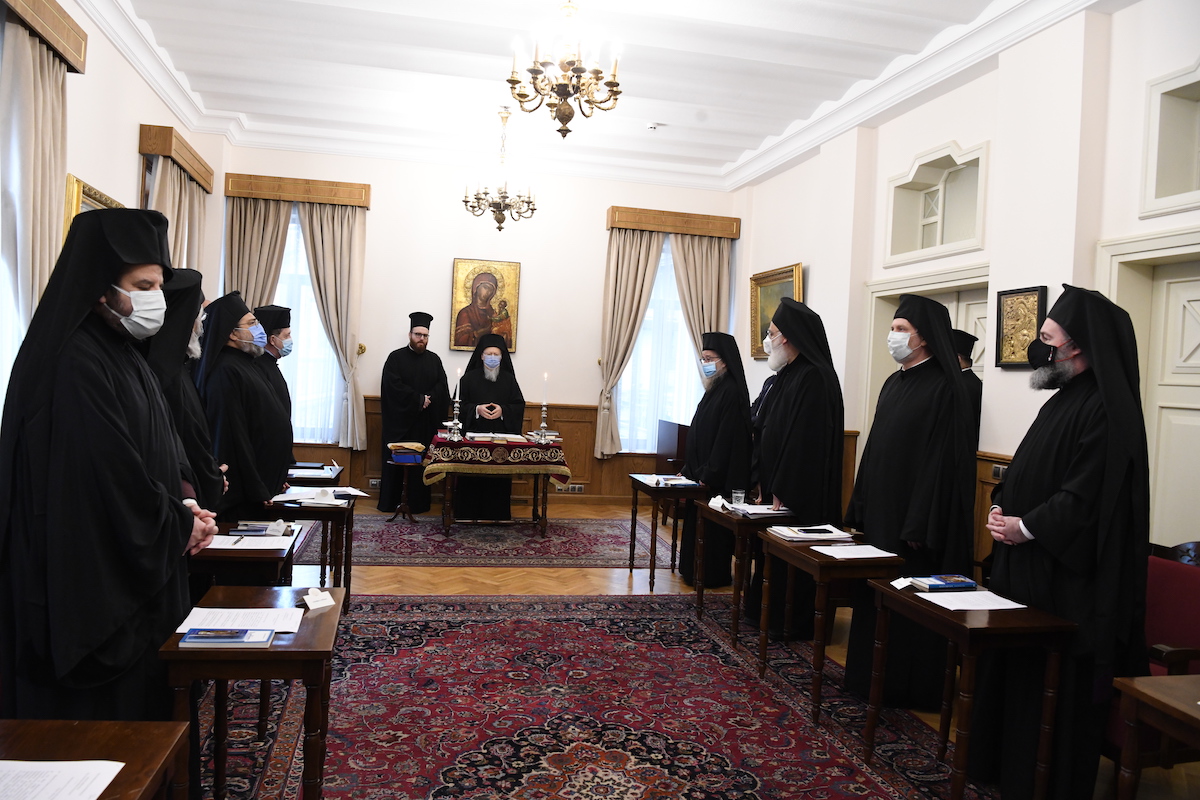 Заседание Св. Синода Константинопольского Патриархата, февраль 2021 года