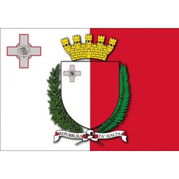 Флаг и герб Мальты