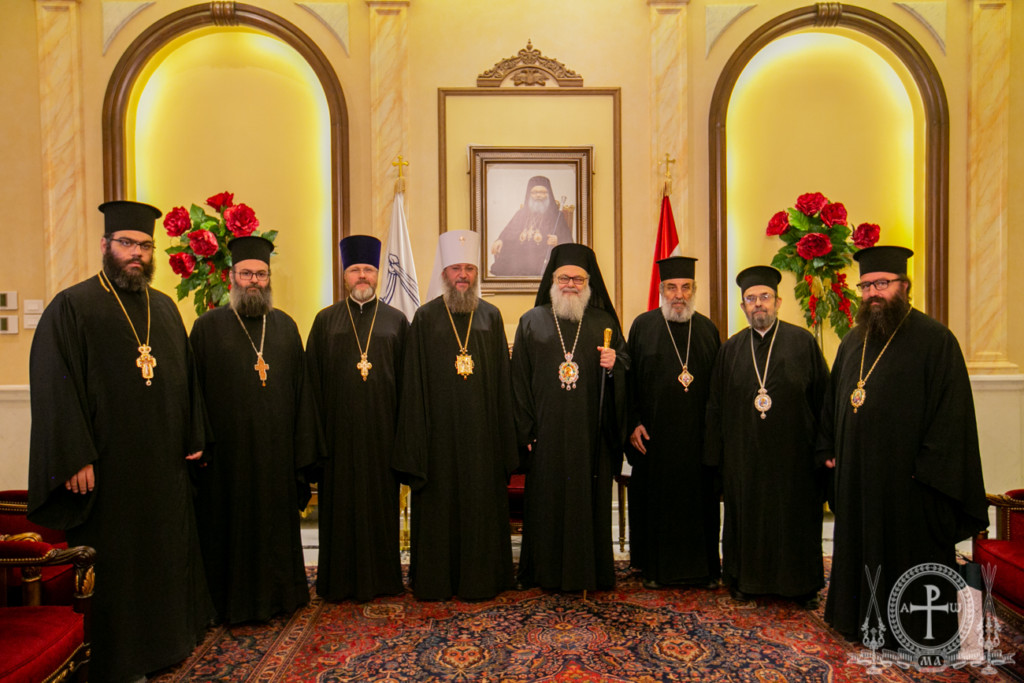 Антиохийский Патриарх Иоанн принял делегацию УПЦ