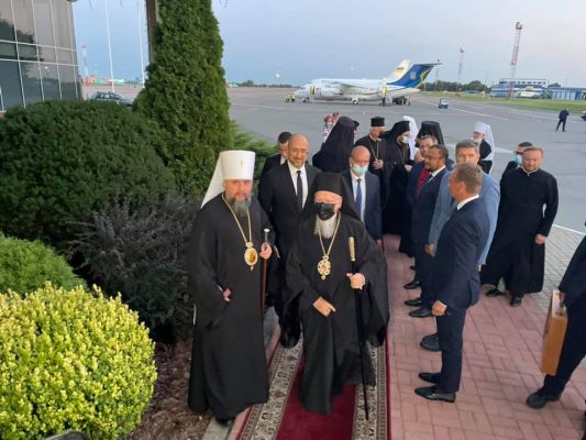 Патриарх Варфоломей прибыл в Киев