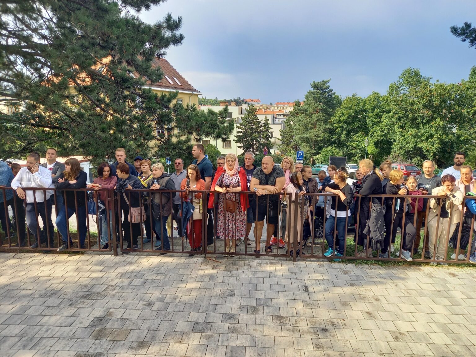 Верующие предотвратили силовой захват храма святого мученика Вацлава в Брно