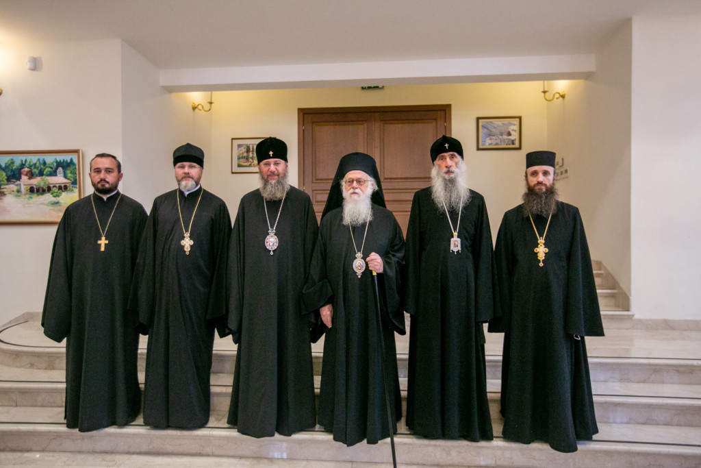 Архиепископ Тиранский и всей Албании Анастасий принял делегацию УПЦ