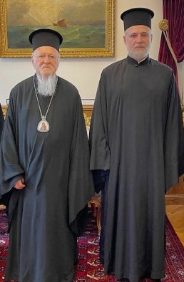 Патриарх Варфоломей и архиепископ Зенон (Иараджули)