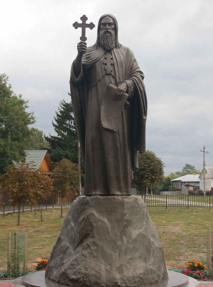 В Рязанской области открыли памятник преподобному Герману Аляскинскому