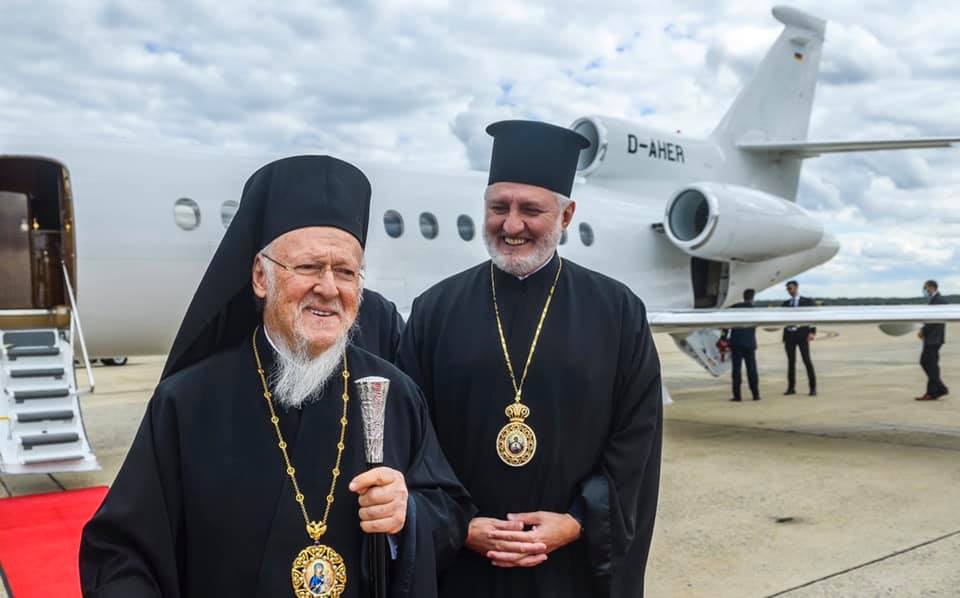 Константинопольский Патриарх Варфоломей прилетел в США
