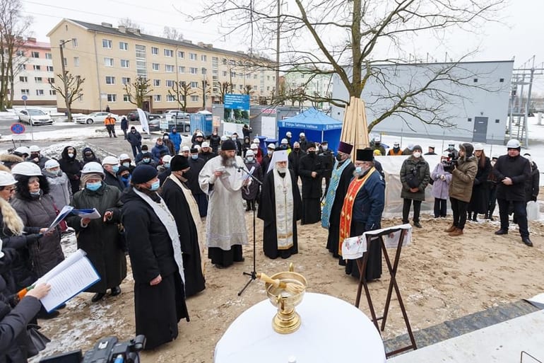 В Таллине началось восстановление часовни в честь великомученика Георгия Победоносца