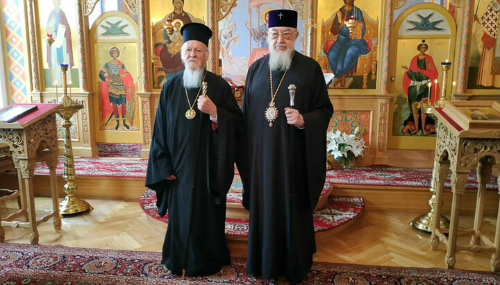 Патриарх Варфоломей и Митрополит Польский Савва