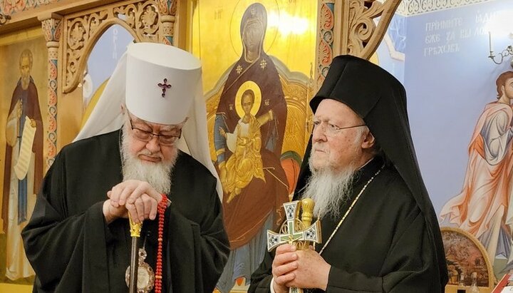 Патриарх Варфоломей и Митрополит Польский Савва