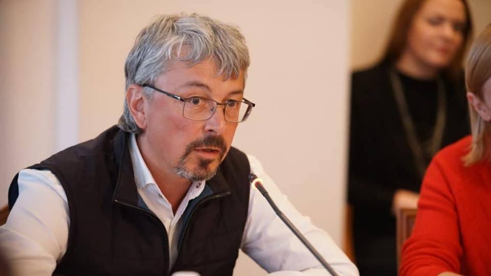 Министр культуры и информационной политики Украины Александр Ткаченко