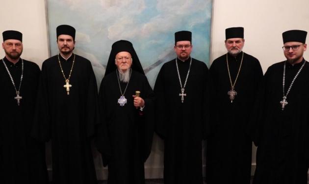 Патриарх Варфоломей встретился с лишенными сана клириками Литовской епархии