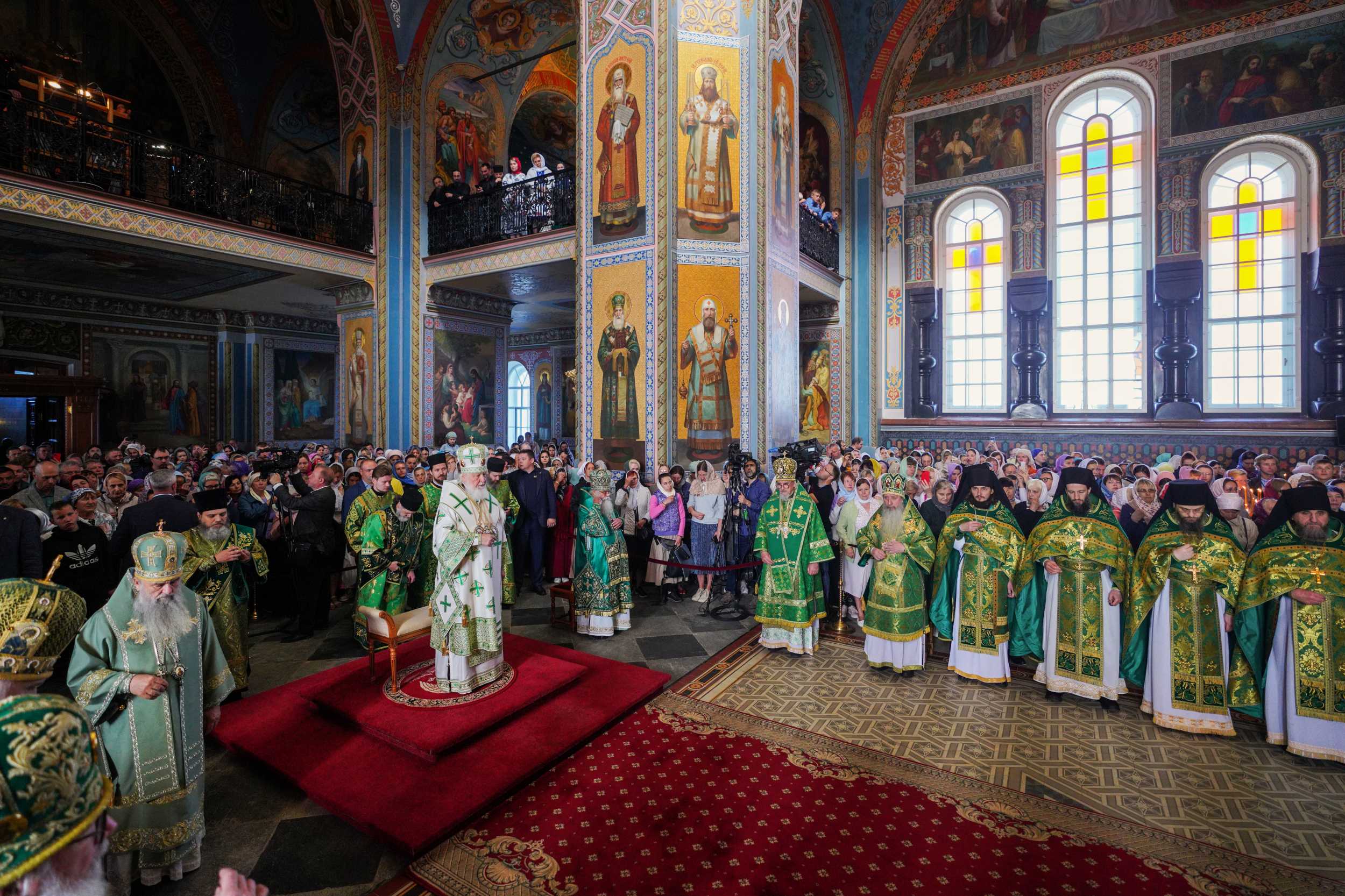Святейший Патриарх Кирилл возглавил Валаамские торжества