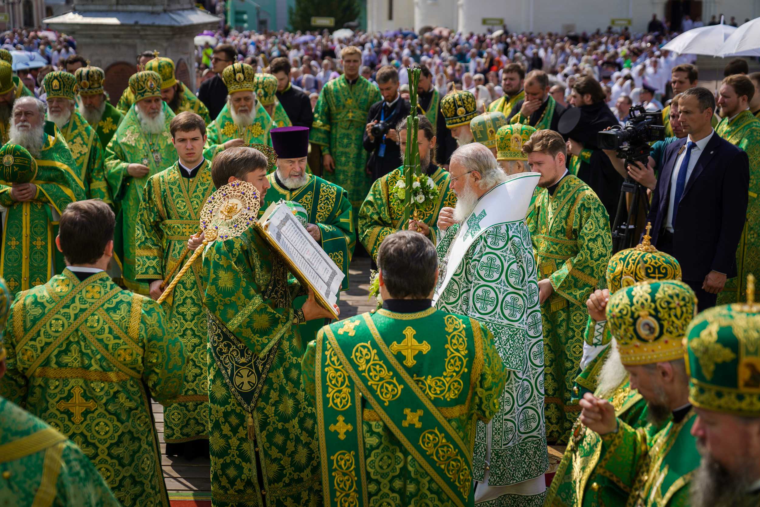Святейший Патриарх Кирилл возглавил торжества в честь преподобного Сергия Радонежского