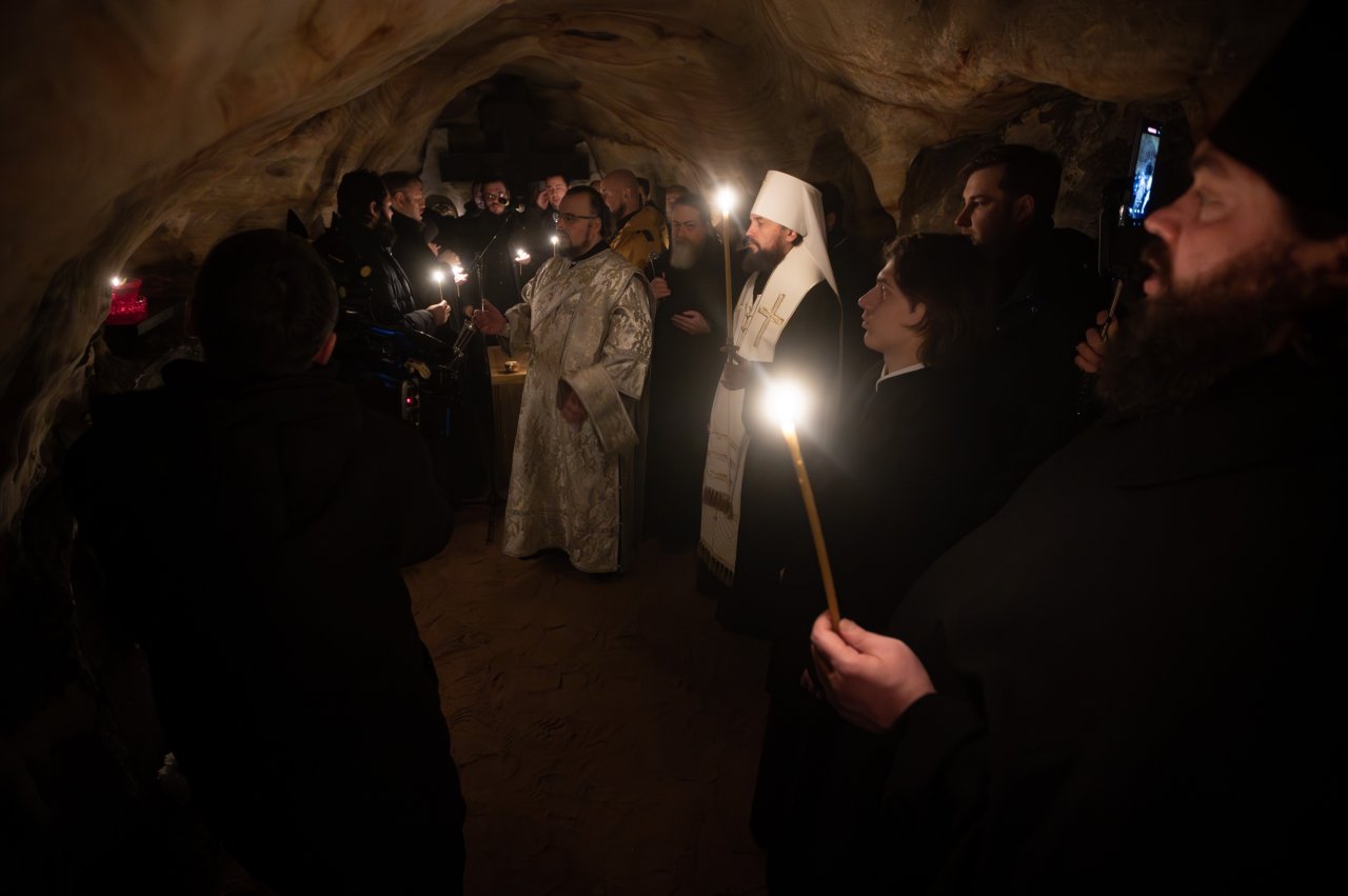 В Псково-Печерском монастыре почтили память архимандрита Иоанна (Крестьянкина)