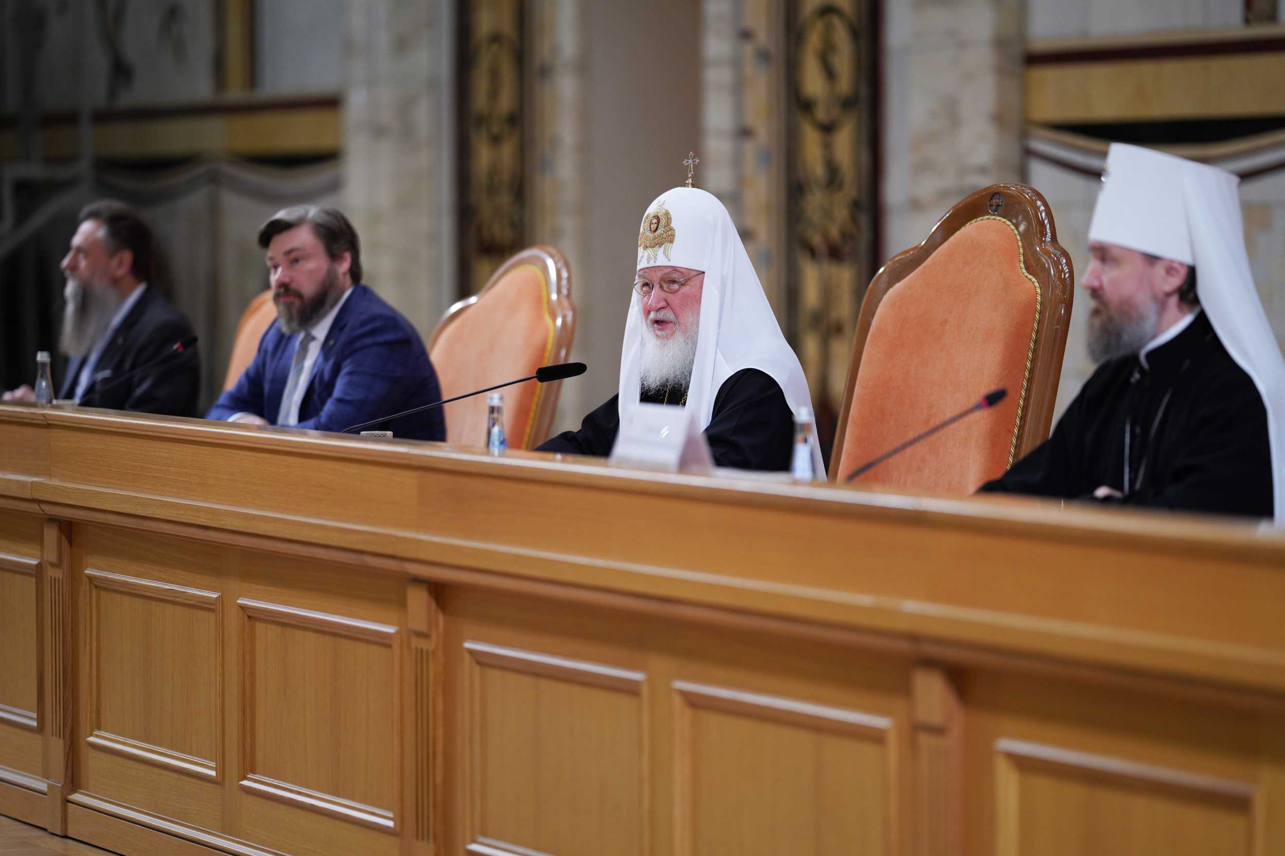 Святейший Патриарх Кирилл на съезде Всемирного русского народного собора