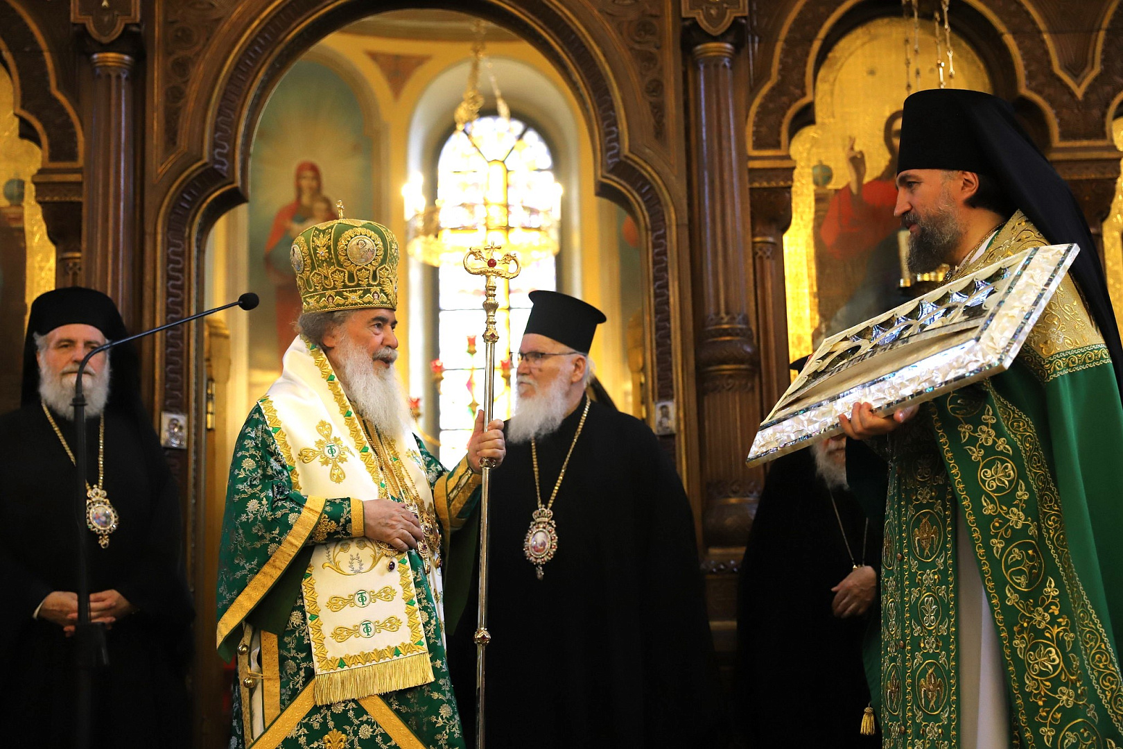 Иерусалимский Патриарх Феофил возглавил торжества Русской духовной миссии