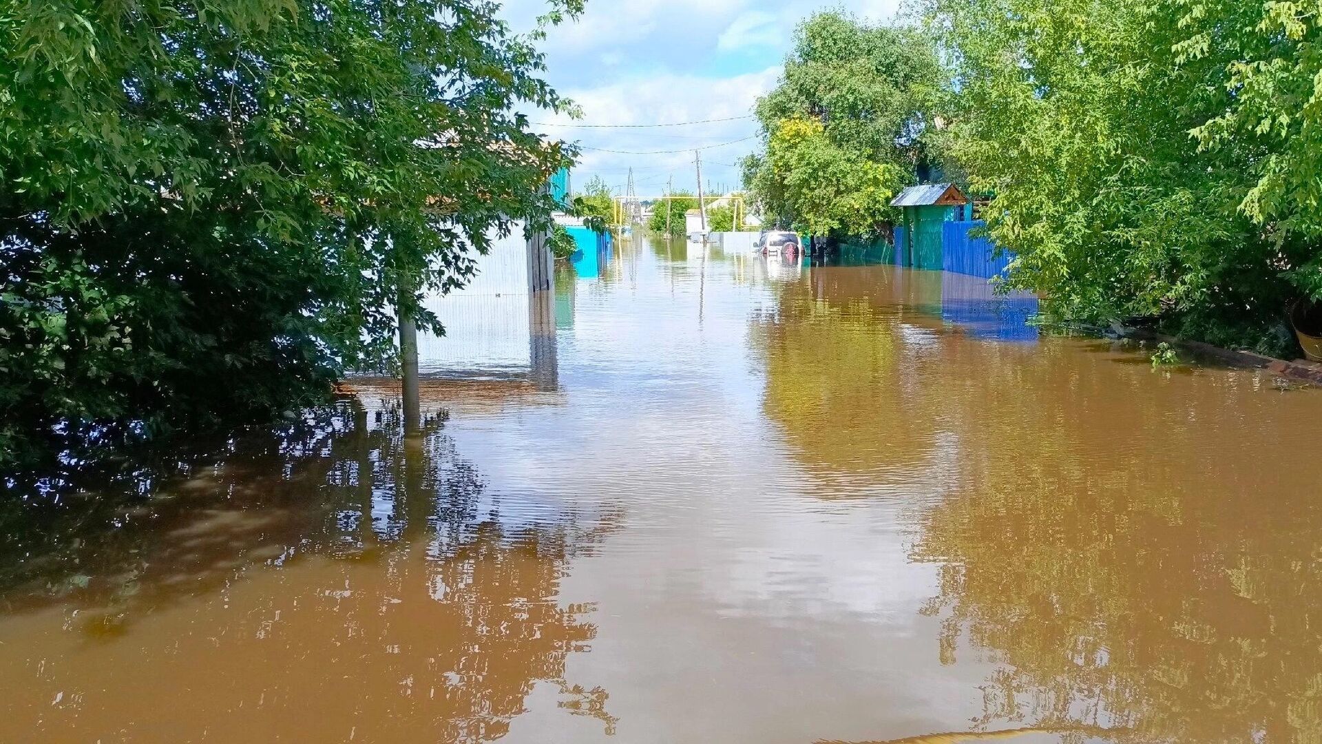 Наводнение в Челябинской области