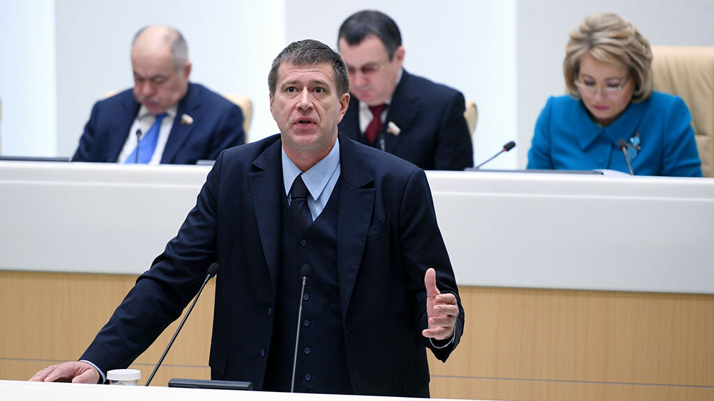 Александр Коновалов в Совете Федерации