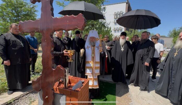 В Лисьей балке заложена мемориальная часовня в память о новомучениках Чимкентских