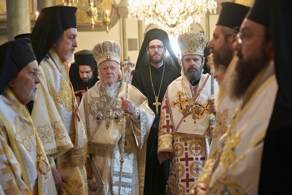 Архиепископ Албанский Иоанн сослужил Патриарху Варфоломею на Фанар