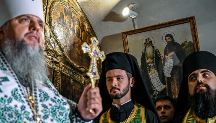 Епифаний Думенко в Дальних пещерах Киево-Печерской лавры