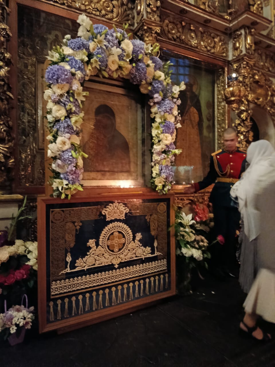 Донская икона Божией Матери в Донском монастыре Москвы