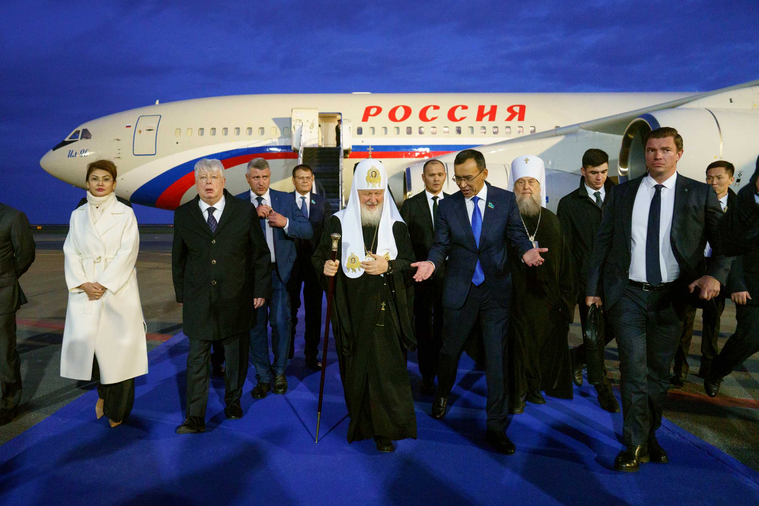 Святейший Патриарх Кирилл прибыл в Казахстан