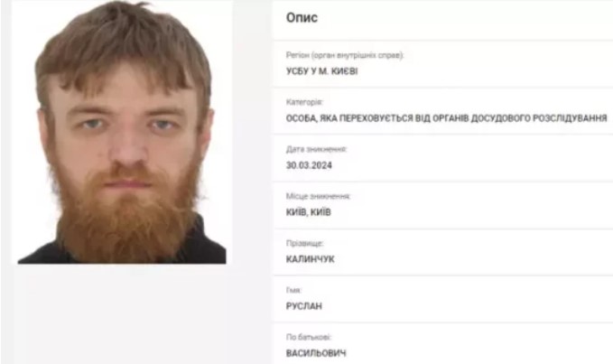 Украинские спецслужбы объявили в розыск православного журналиста Руслана Калинчука