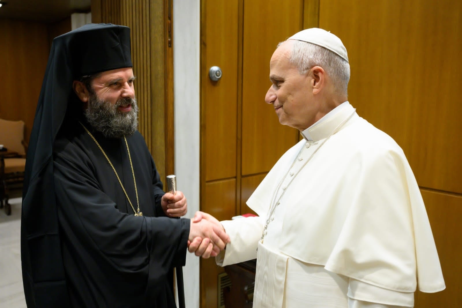Архиепископ Тиранский Иоанн встретился с папой Римским Львом XIV