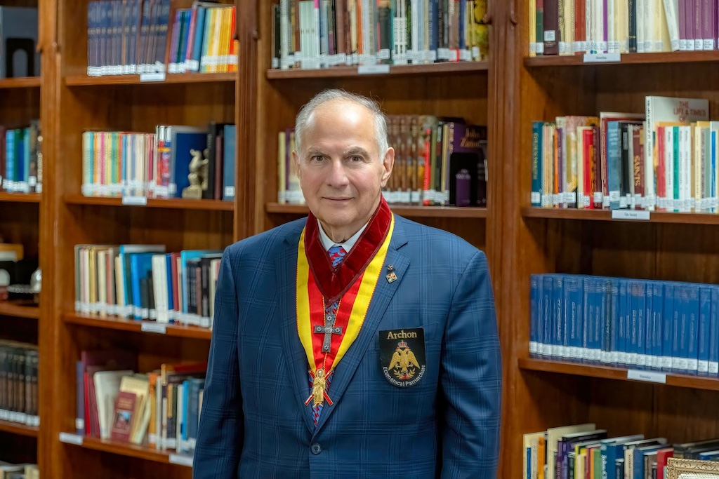 Глава ордена архонтов Константинопольского Патриархата Энтони Лимберакис