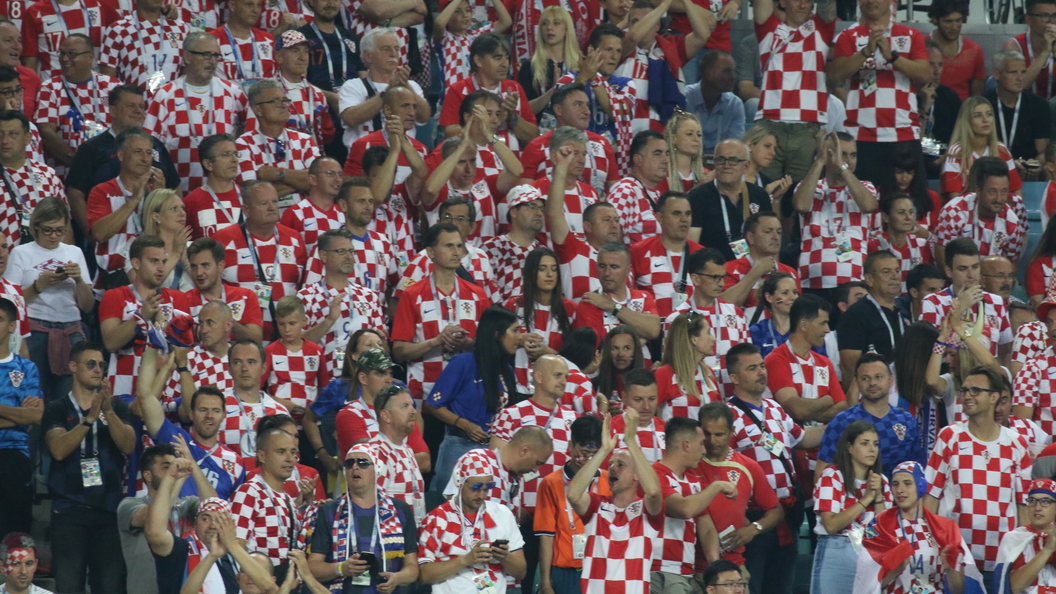 Хорватские болельщики
