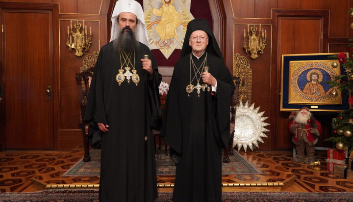 Константинопольский Патриарх Варфоломей и Болгарский Патриарх Даниил