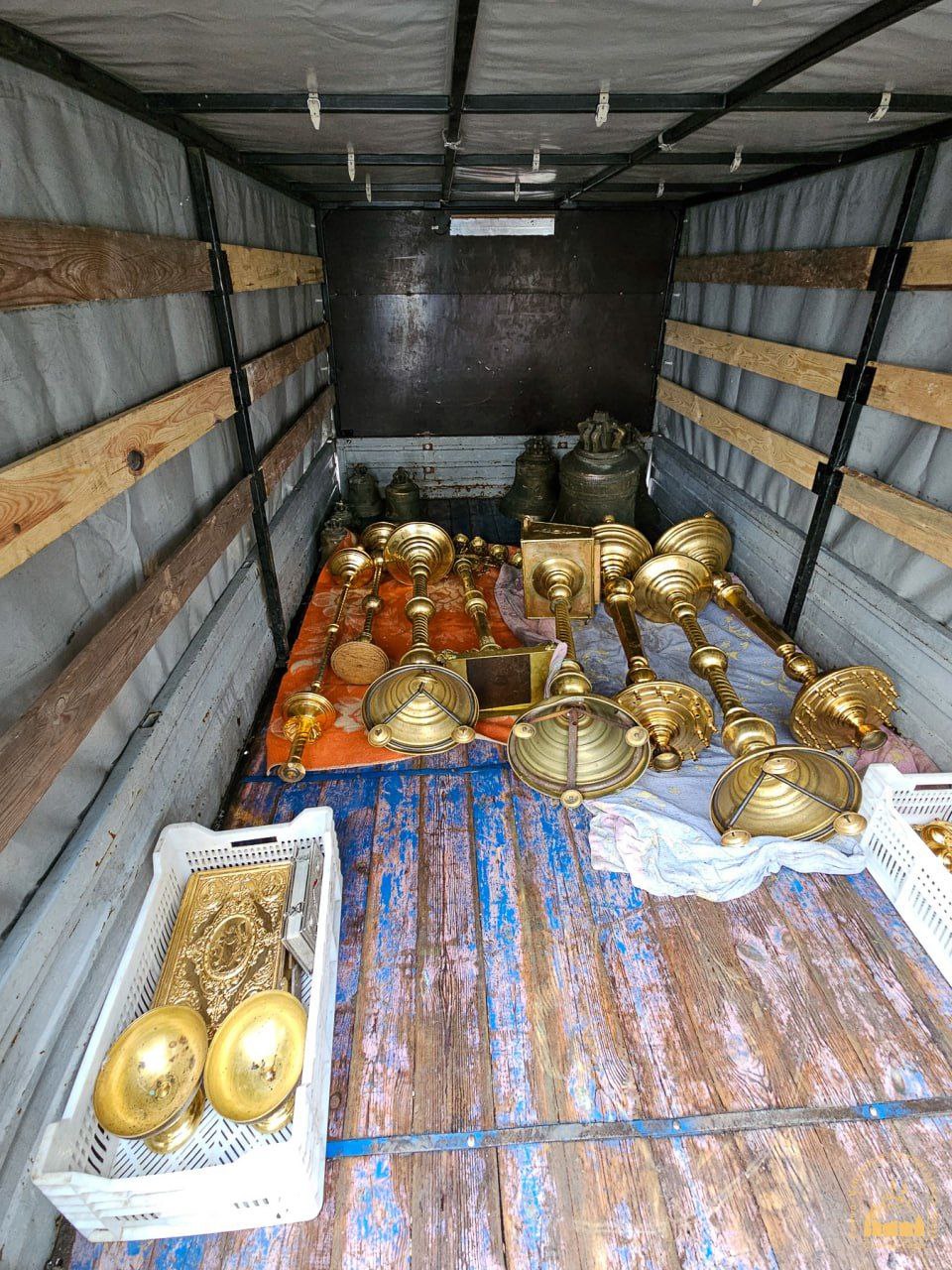 Украинская полиция оперативно разыскала имущество ограбленного скита Святогорской Лавры в селе Богородичное