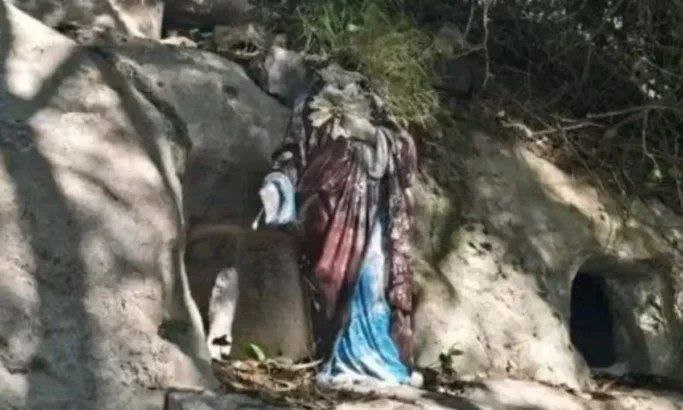 Исламисты осквернили пещеру Богородицы в селе Аль-Басия, недалеко от прибрежного города Баньяс