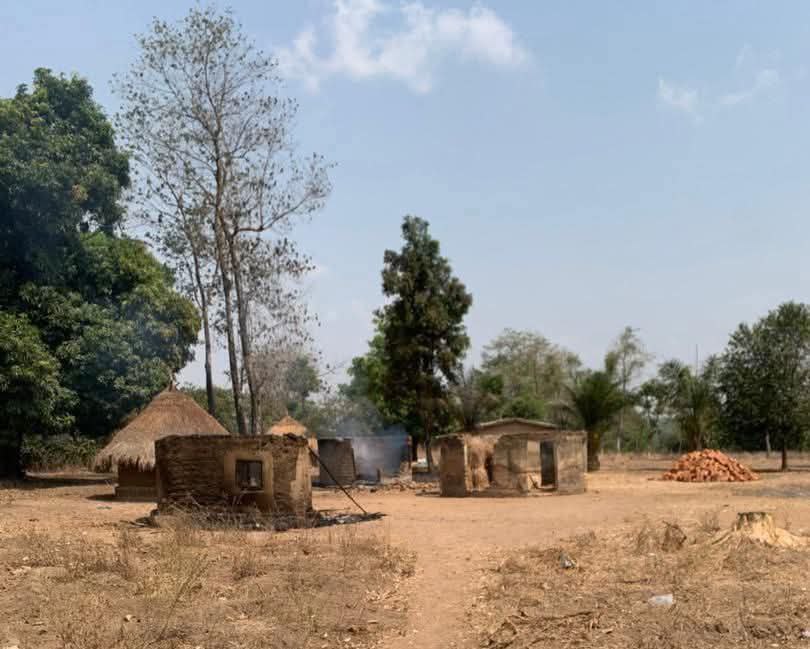 Христианская деревня в Нигерии, уничтоженная исламистами