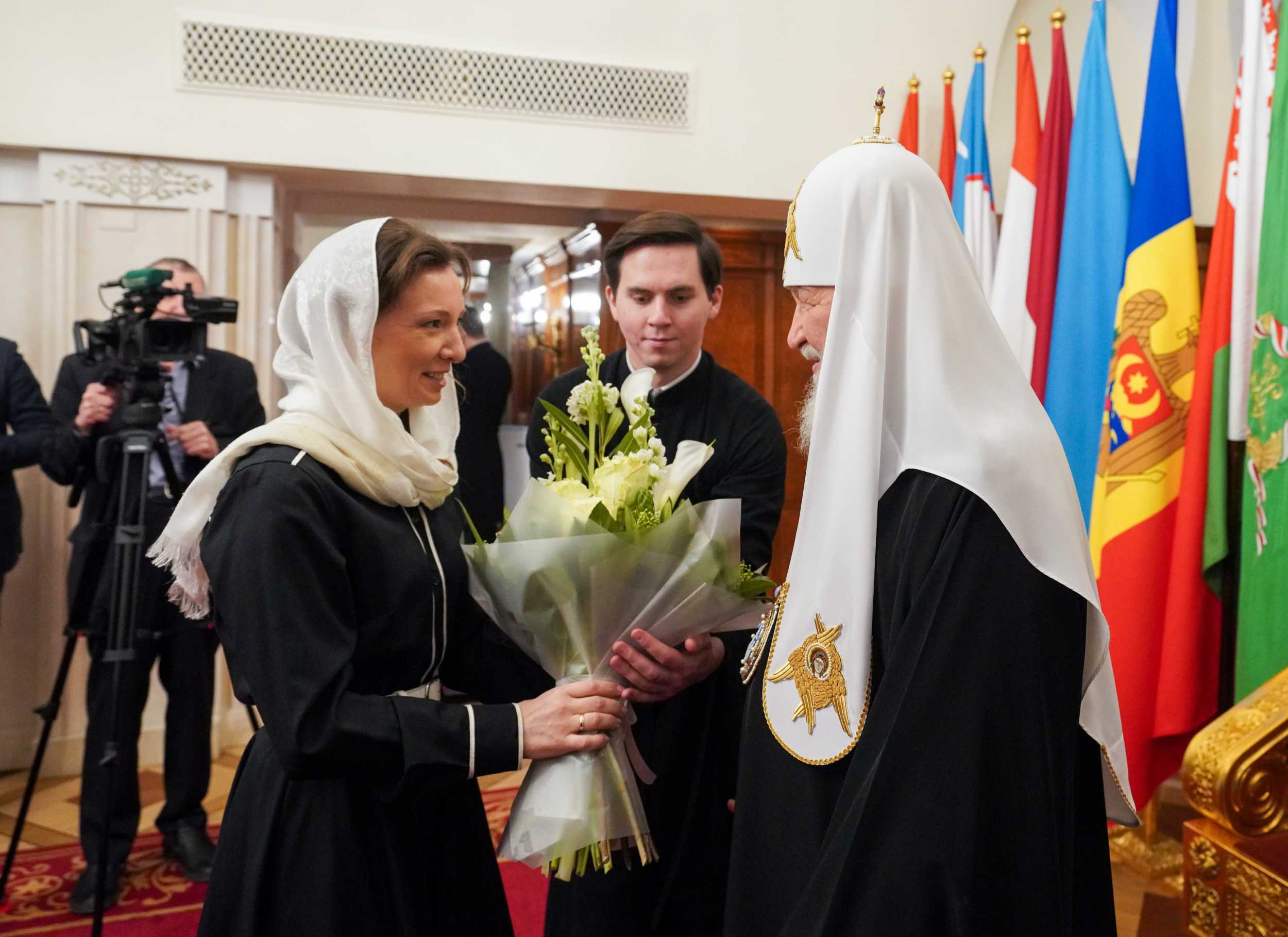 Святейший Патриарх Кирилл принял поздравления по случаю 50-летия архиерейской хиротонии