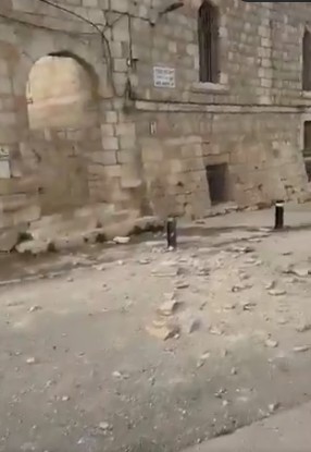 Неизвестная ракета упала в Иерусалиме