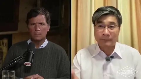 Такер Карлсон и Цзян Сюэцин