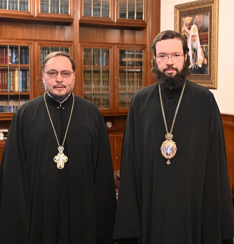 Митрополит Волоколамский Антоний и игумен Варлаам (Дульский)