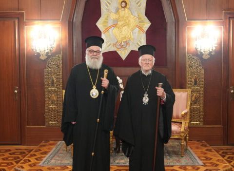 Антиохийский Патриарх Иоанн встретился с Константинопольским Патриархом Варфоломеем