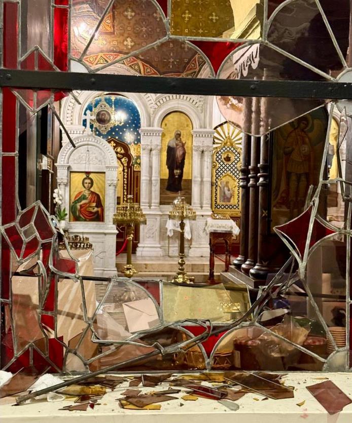 В Женеве совершено нападение на Русский Крестовоздвиженский собор