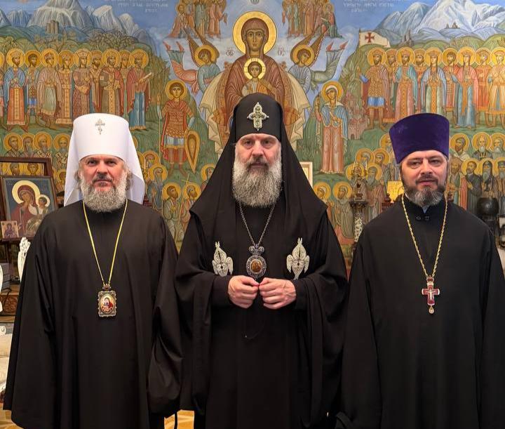 Грузинский Патриарх Илия встретился с делегацией Русской Православной Церкви